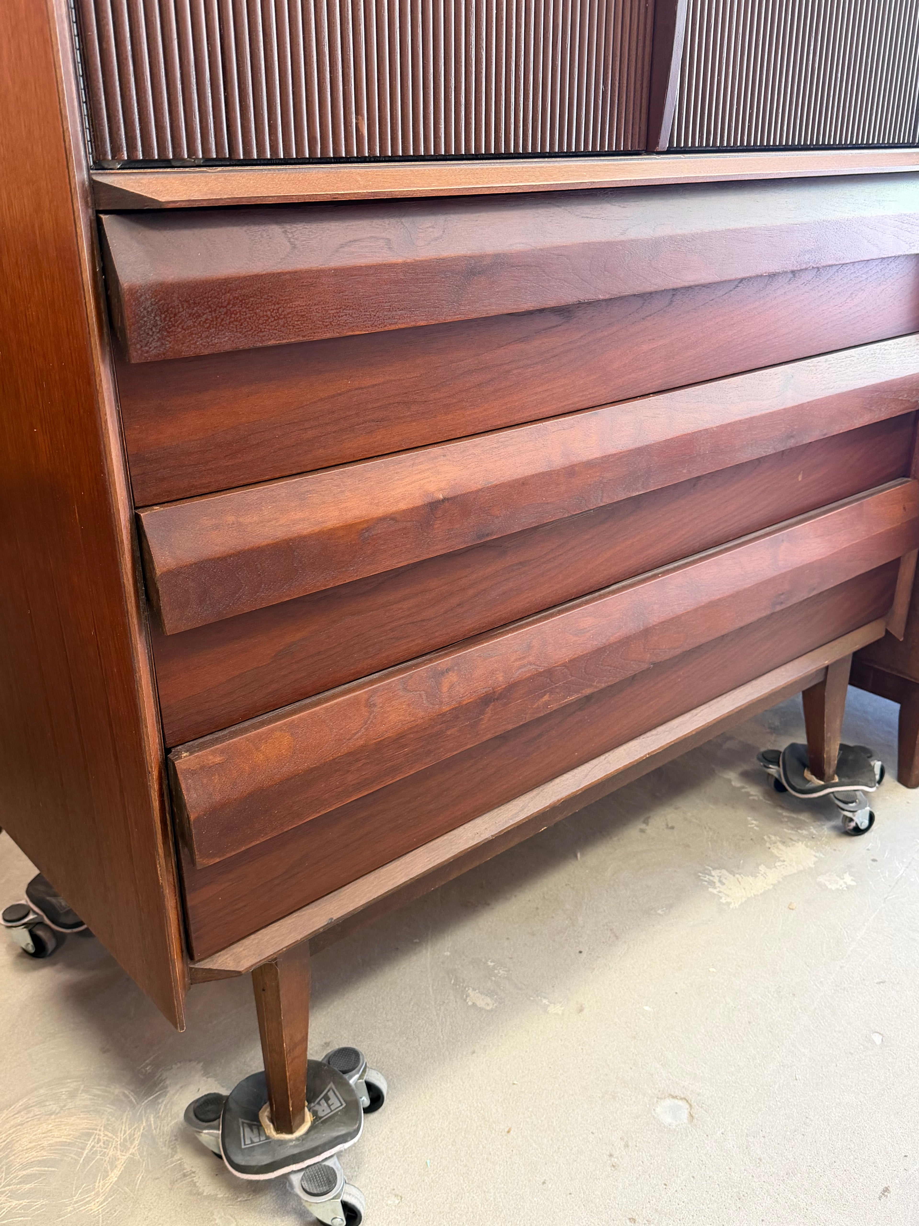 Lane First Edition Vintage Mid Century Modern Highboy