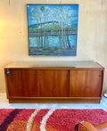 Vintage Danish Modern Teak Credenza