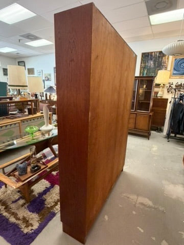 Vintage Danish Modern Poul Hundevad Teak Bookcase