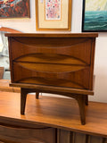 Mid Century Modern Vintage United Furniture Nightstand