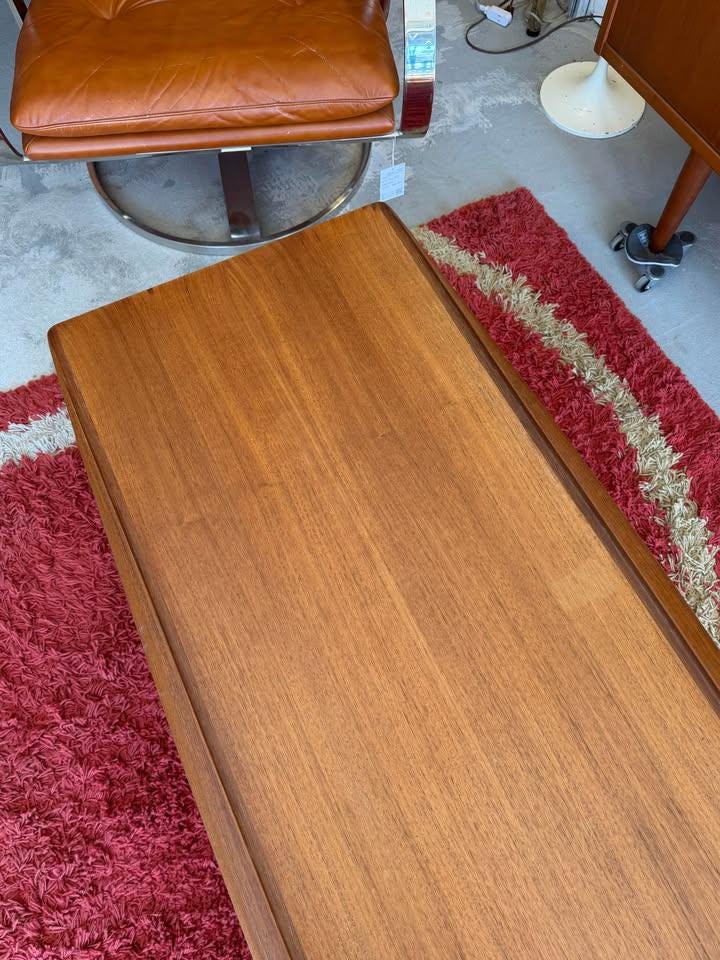 Danish Modern Vintage Grete Jalk Teak Coffee Table