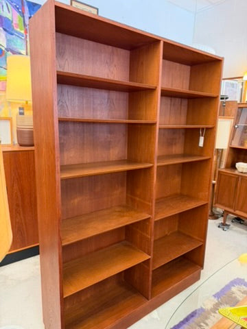 Vintage Danish Modern Poul Hundevad Teak Bookcase