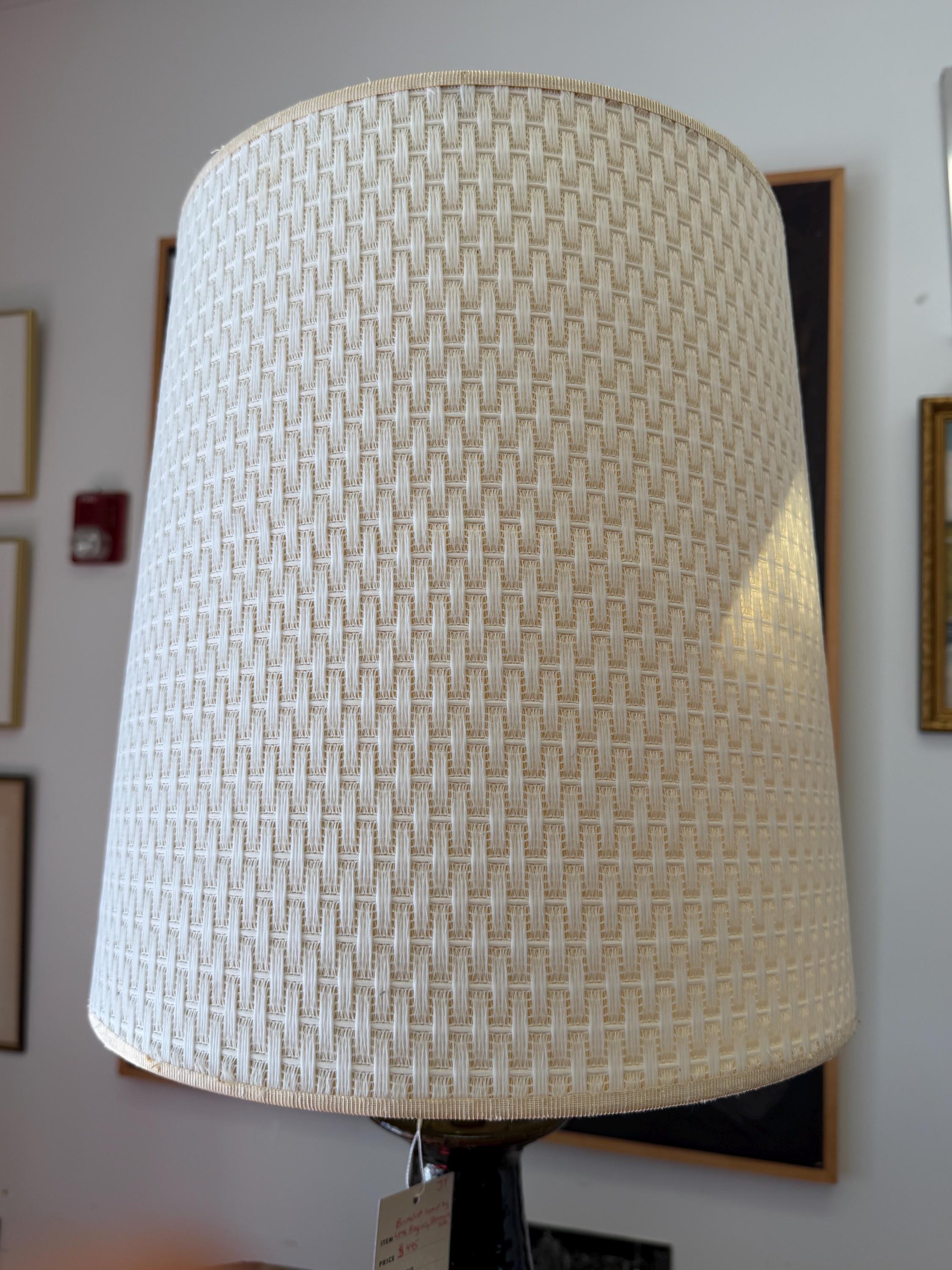 Mid Century Modern Brutalist Table Lamp by Lee Regius, Denmark 1970s