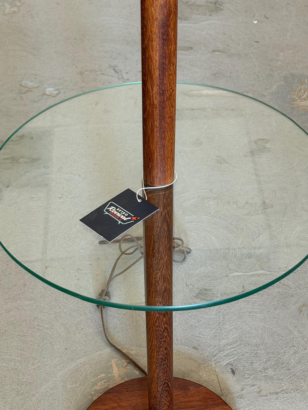 Vintage Danish Modern Teak Floor Lamp - Mid Century Modern