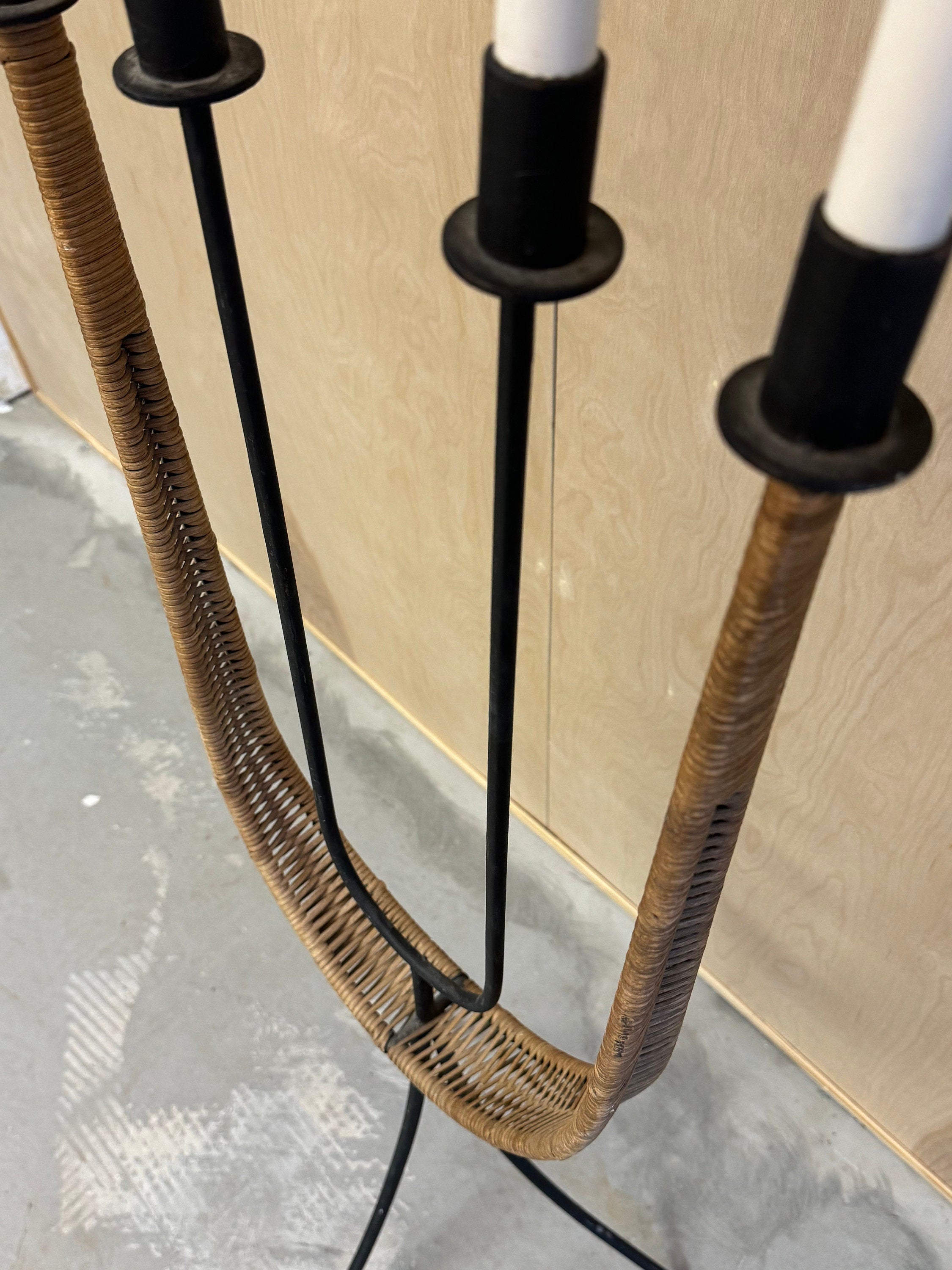 Vintage Arthur Umanoff For Raymor Candelabra - MCM