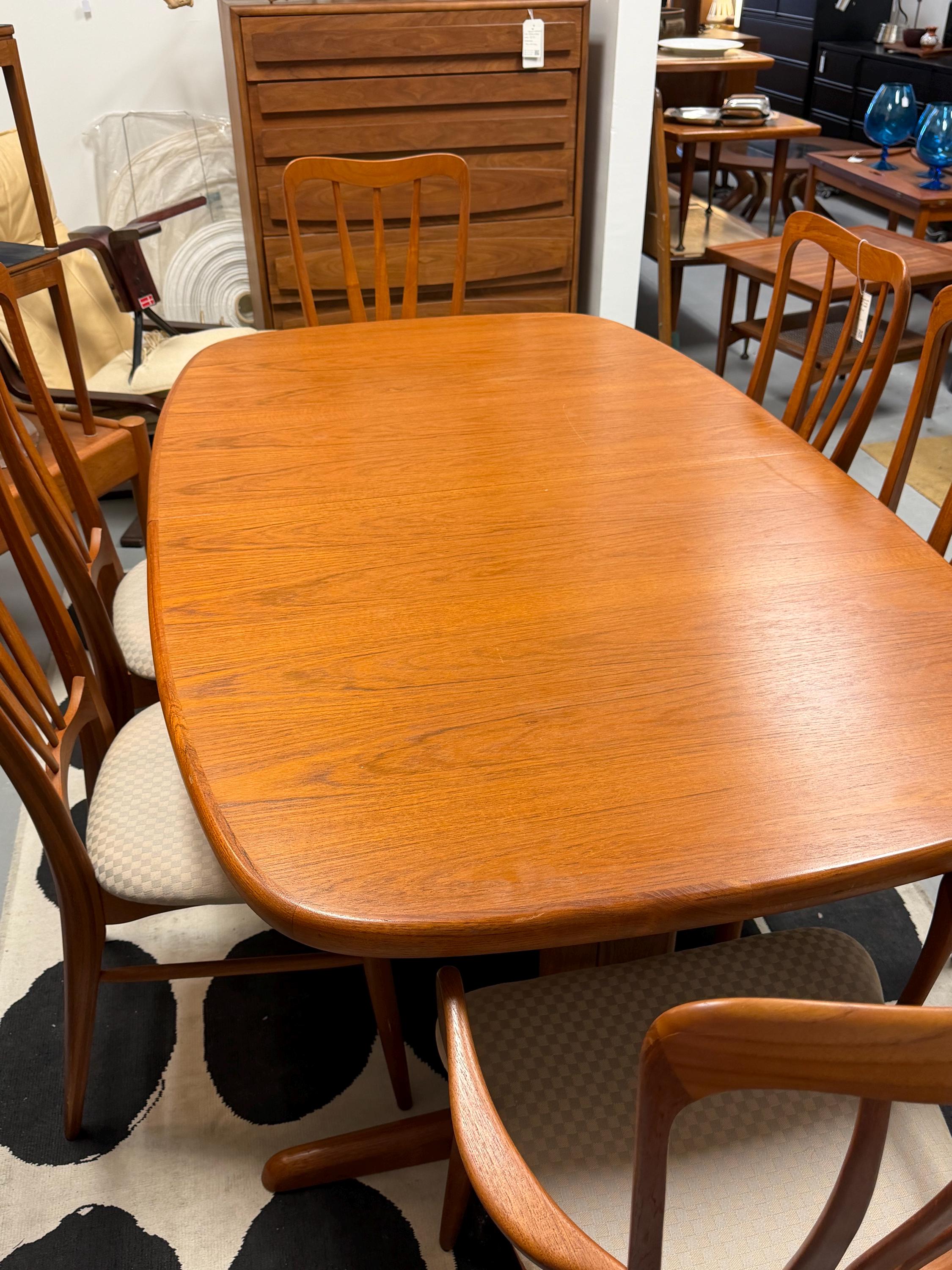 Teak Danish Modern Vintage Dining Table - *TABLE ONLY*