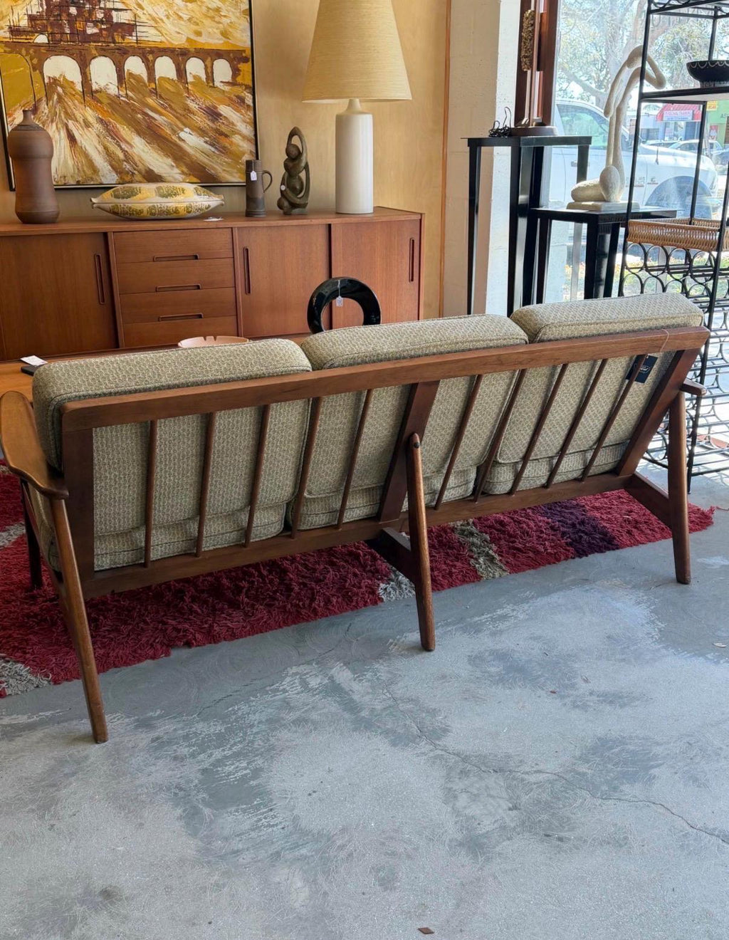 Mid Century Modern Vintage 3 Seater Sofa