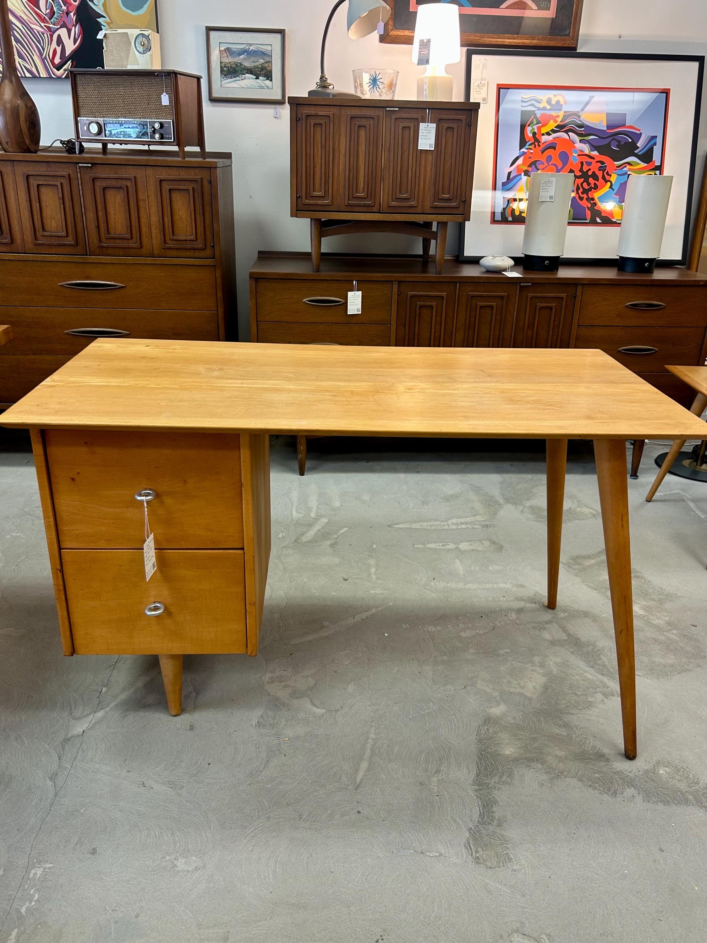 Paul McCobb Vintage Desk - Mid Century Modern