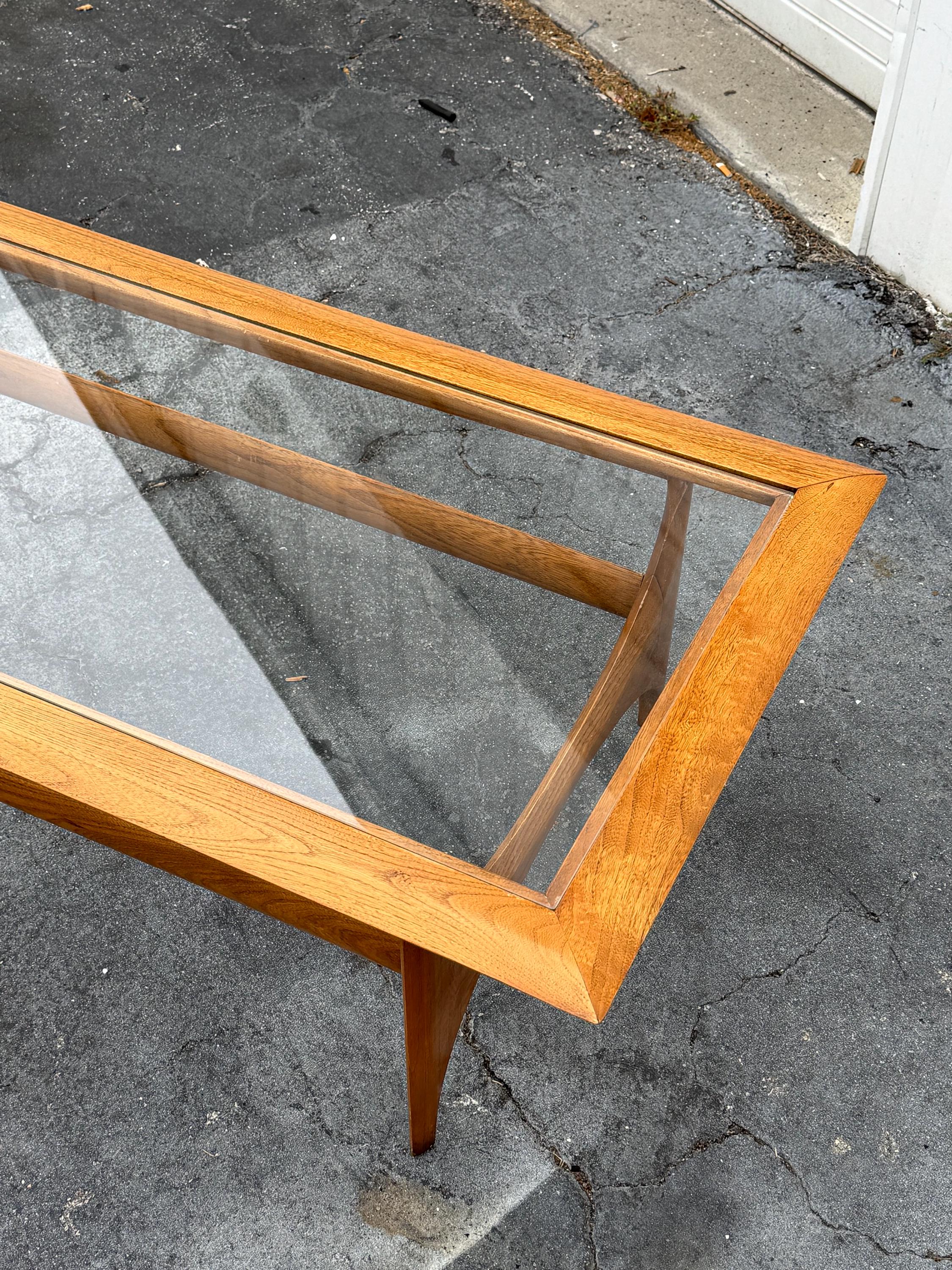 Lane Silhouette Coffee Table - Mid Century Modern - Vintage
