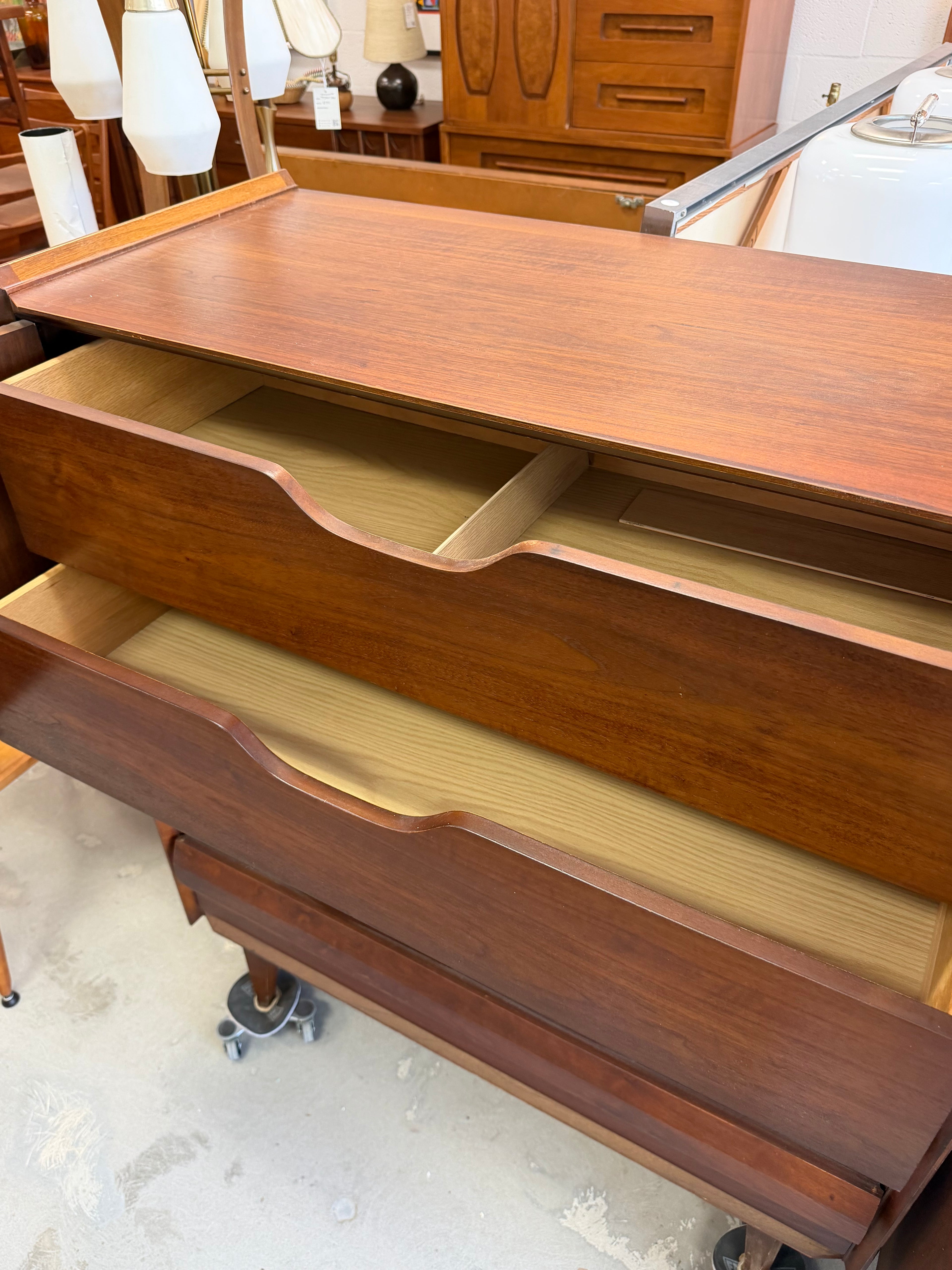 Lane First Edition Vintage Mid Century Modern Highboy
