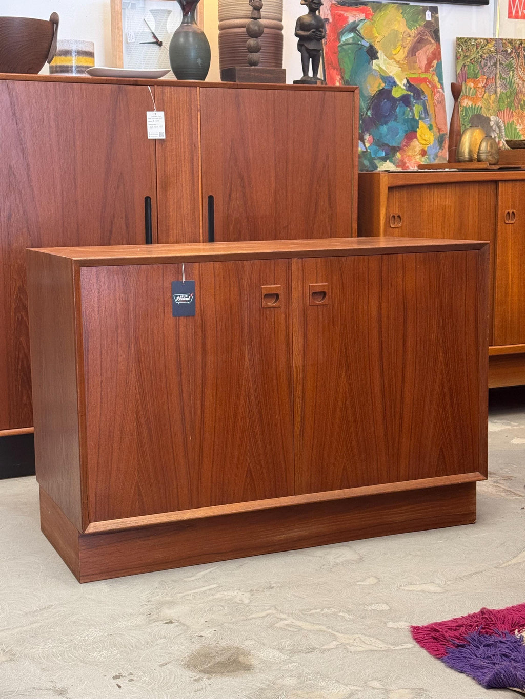 Vintage Danish Modern Teak Petite Sideboard