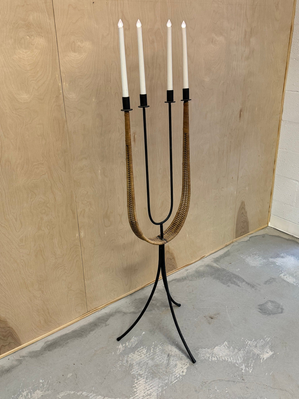Vintage Arthur Umanoff For Raymor Candelabra - MCM