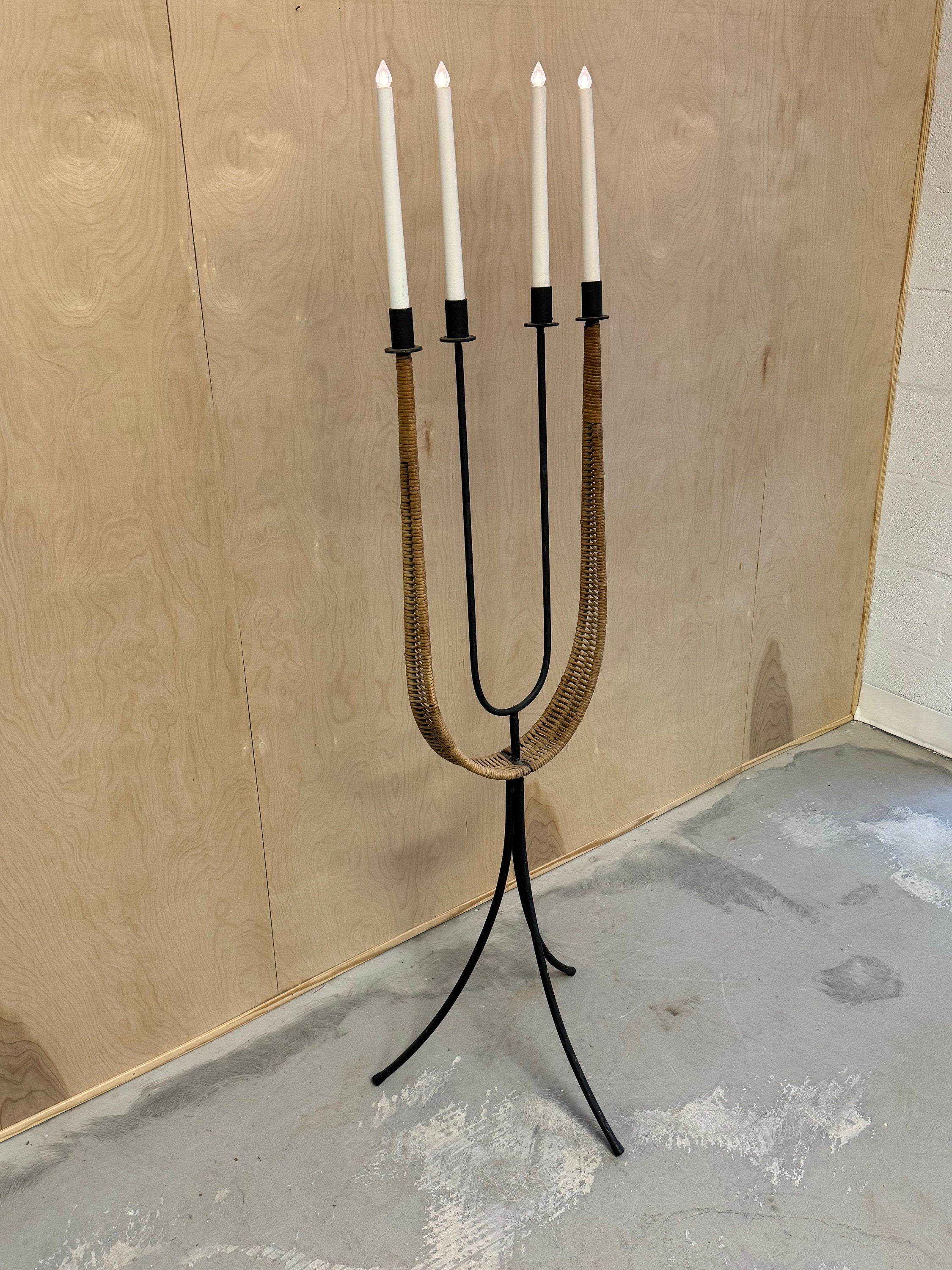 Vintage Arthur Umanoff For Raymor Candelabra - MCM