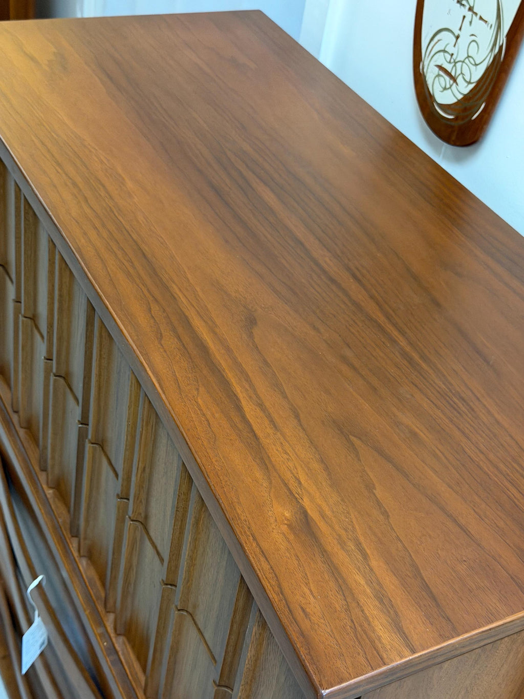 Mid Century Modern Vintage United Furniture Highboy Dresser