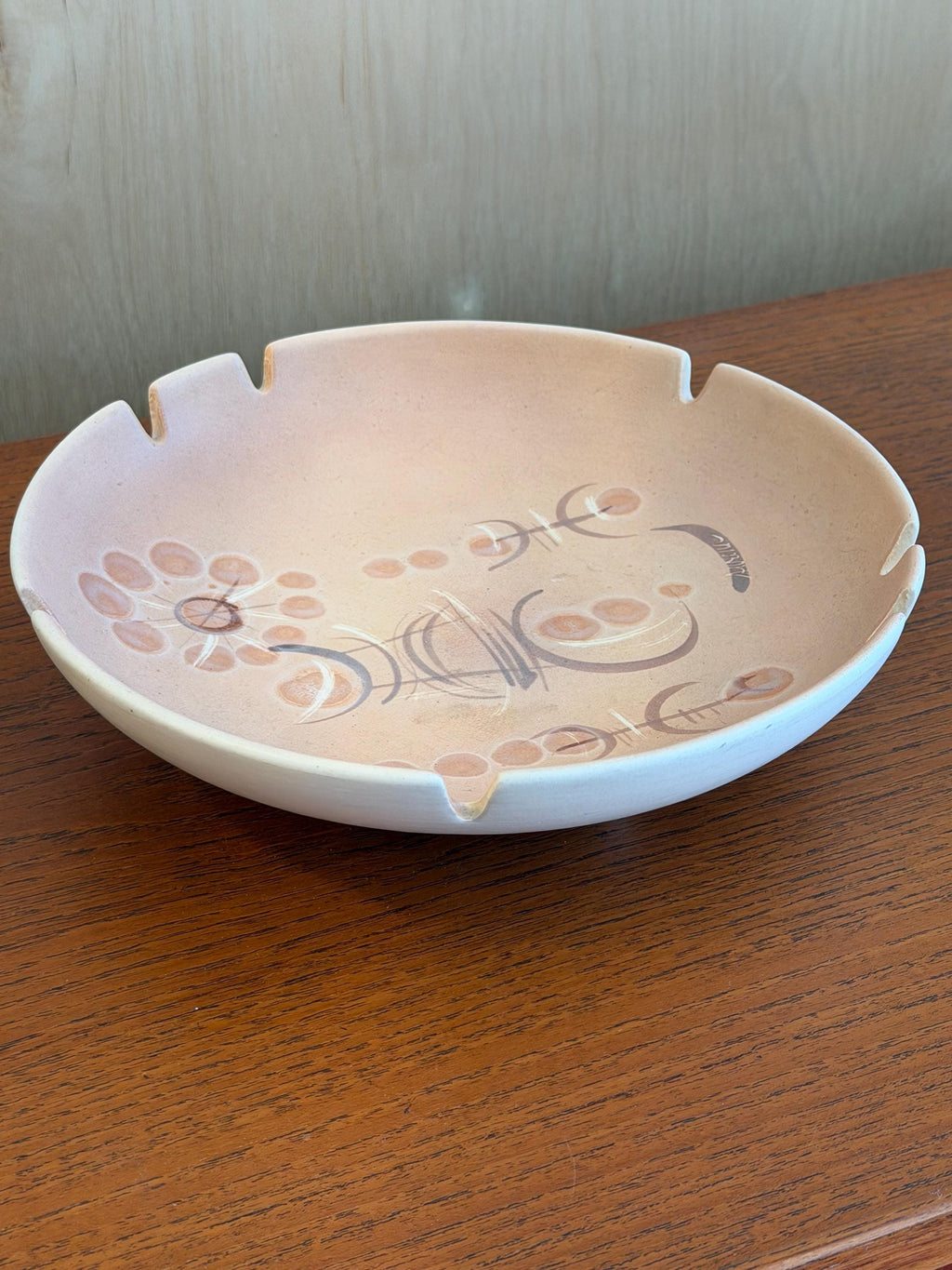Signed Ceramic Modern Pottery Bowl