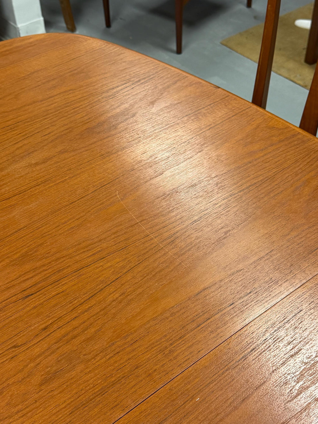 Teak Danish Modern Vintage Dining Table - *TABLE ONLY*