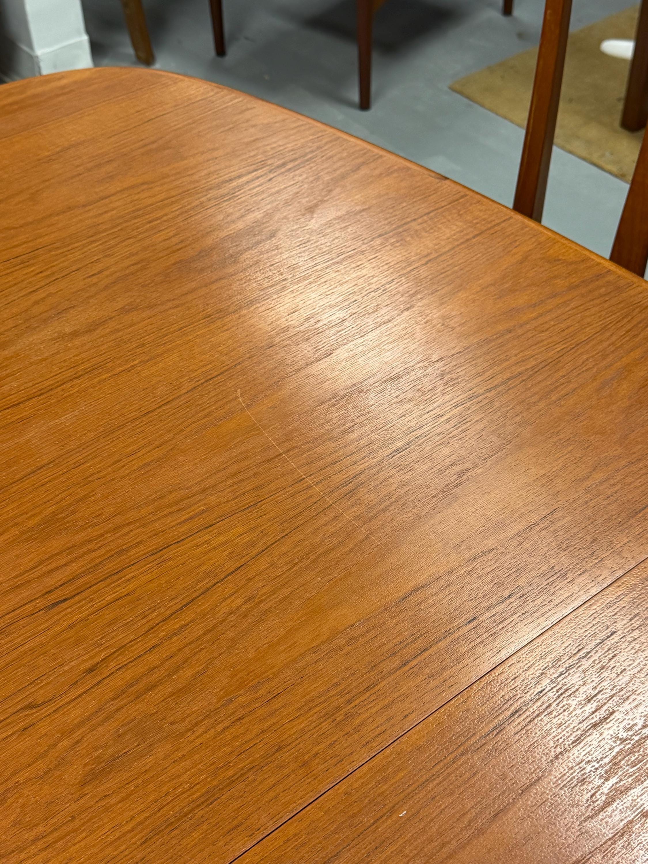 Teak Danish Modern Vintage Dining Table - *TABLE ONLY*