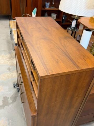 Kent Coffey Perspecta Mid Century Modern Vintage Highboy Dresser