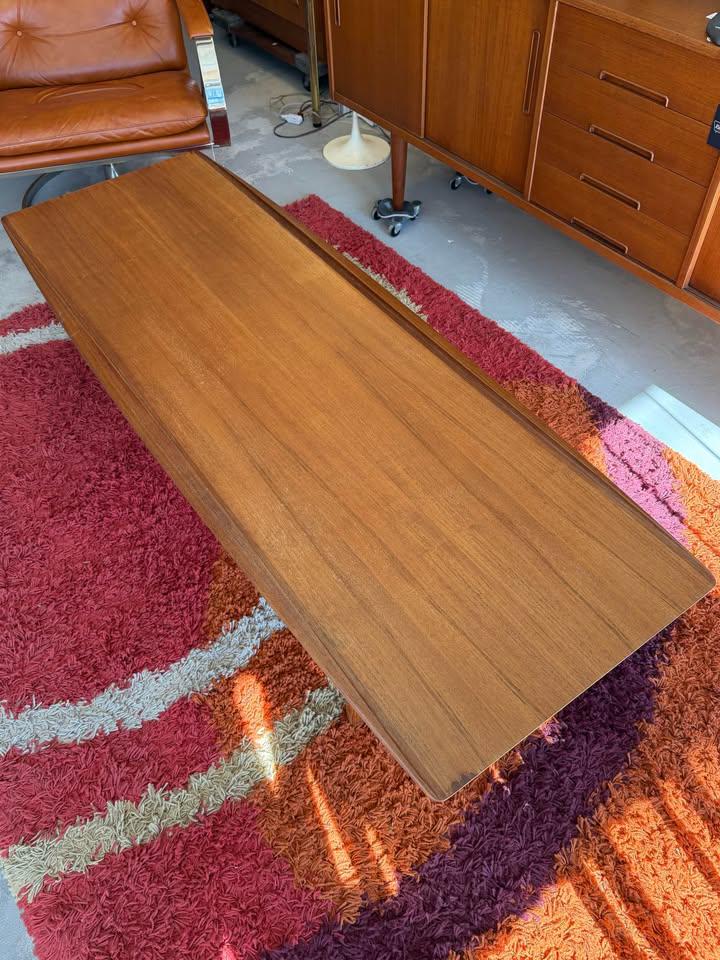 Danish Modern Vintage Grete Jalk Teak Coffee Table