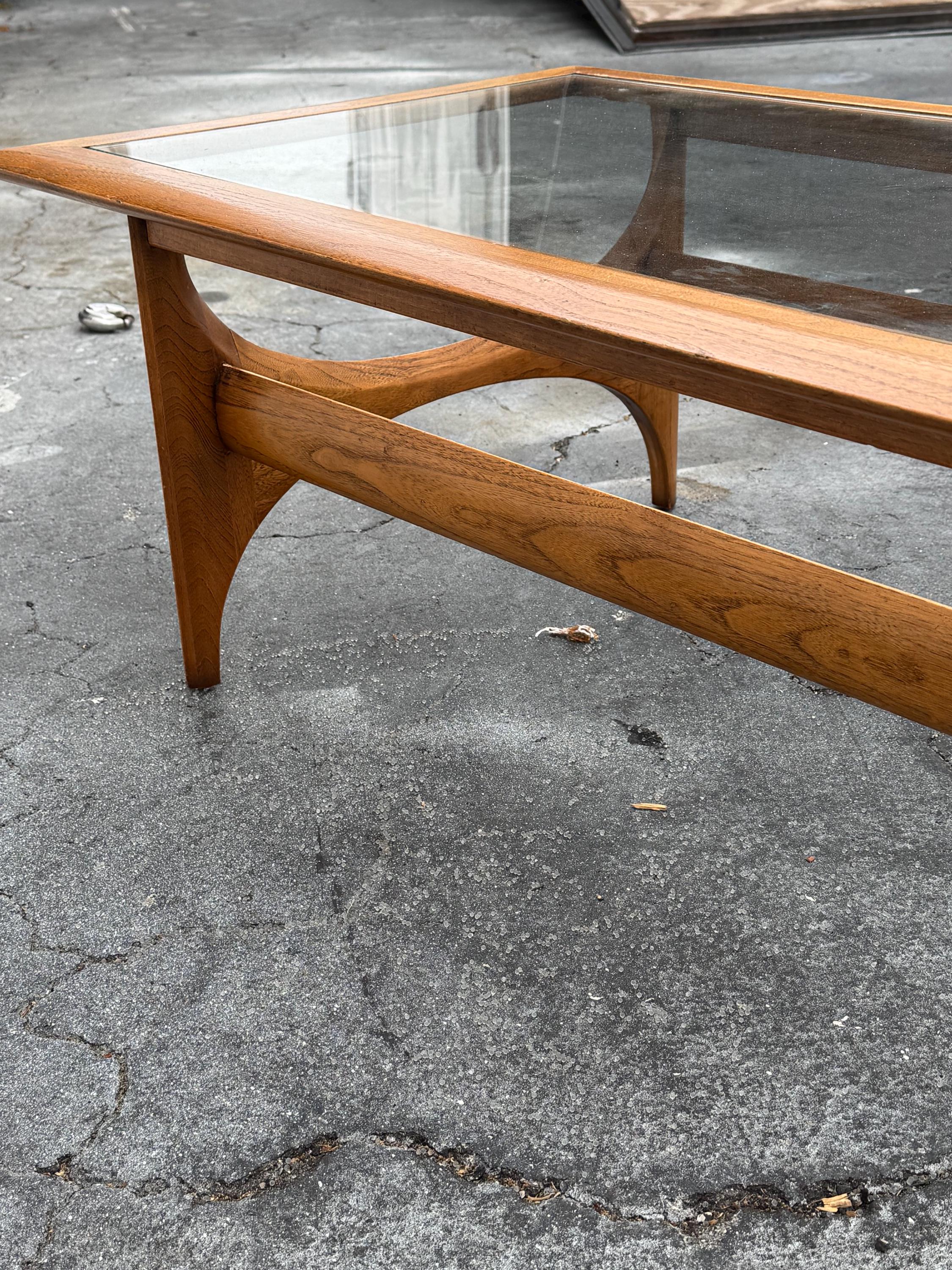 Lane Silhouette Coffee Table - Mid Century Modern - Vintage