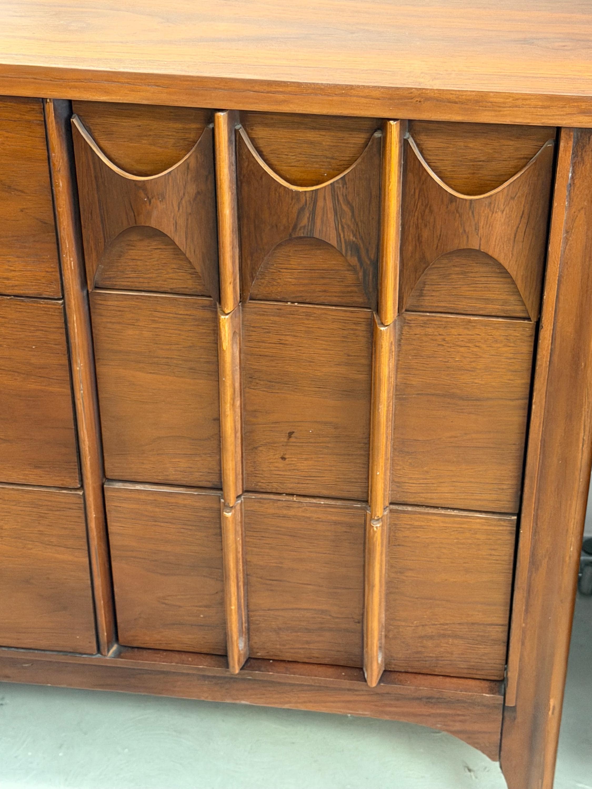 Kent Coffey Perspcta Lowboy Dresser Mid Century Modern Vintage