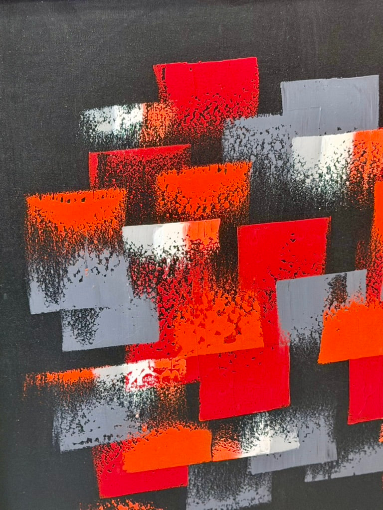 Modern Abstract Vintage Painting (Copy)