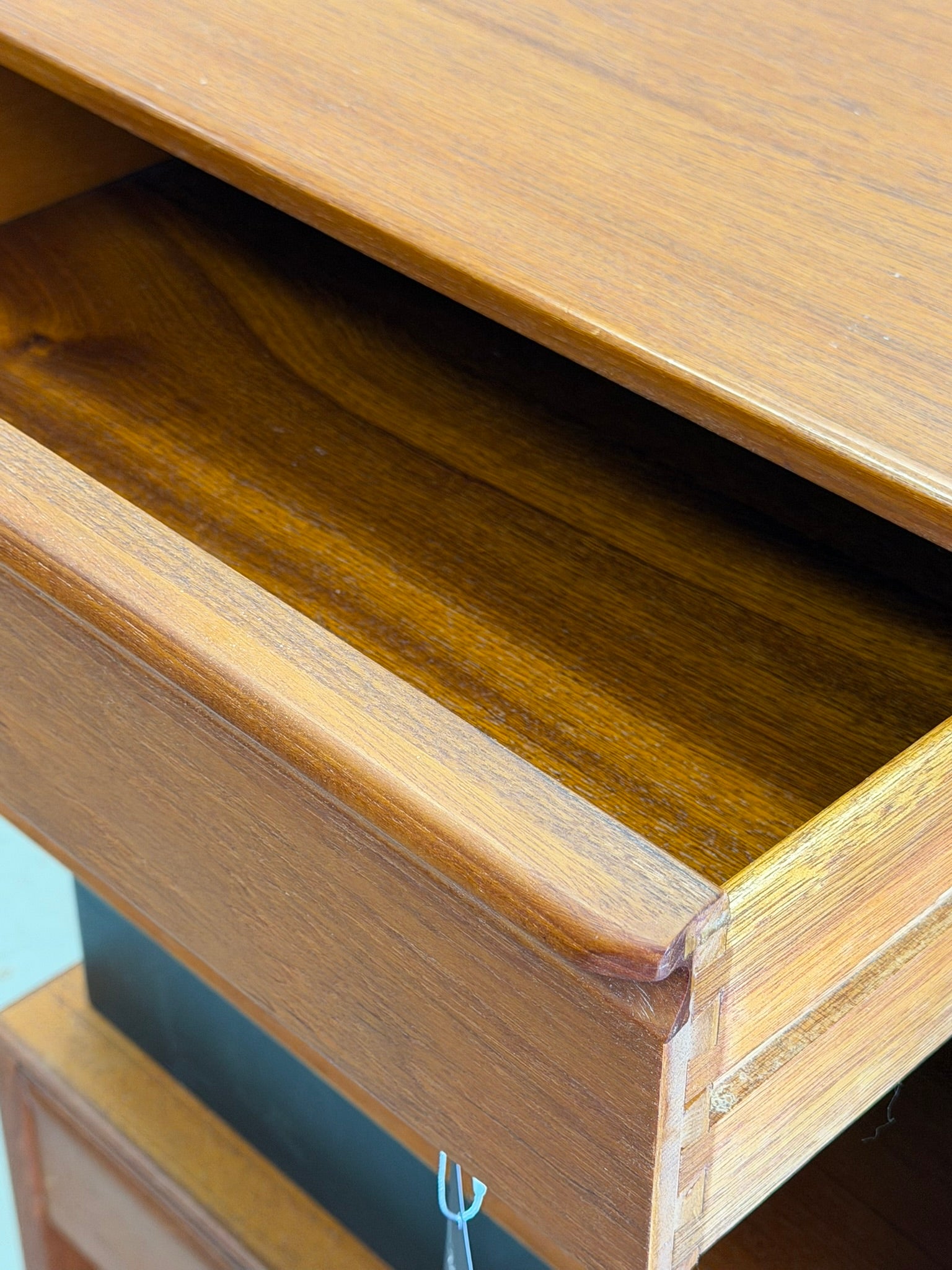 Westnofa Vintage Pair of Teak Nightstands Mid Century Modern