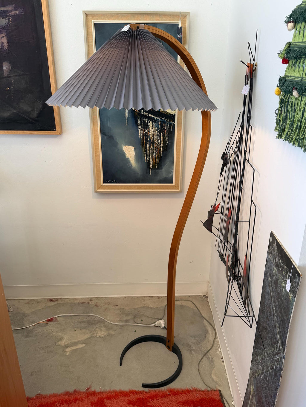 Vintage Danish Modern Caprani Light Floor Lamp