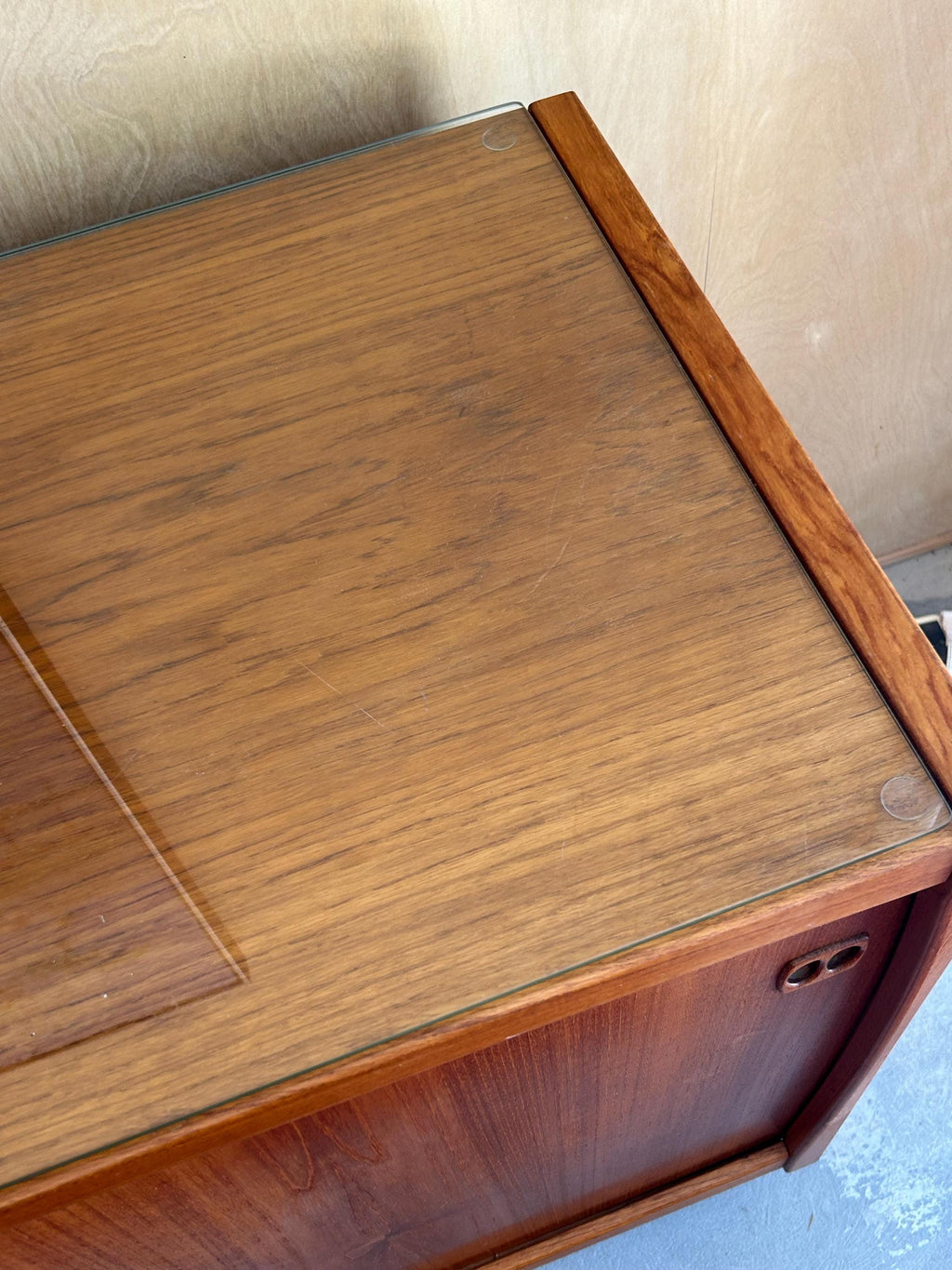 Vintage Danish Modern Teak Credenza