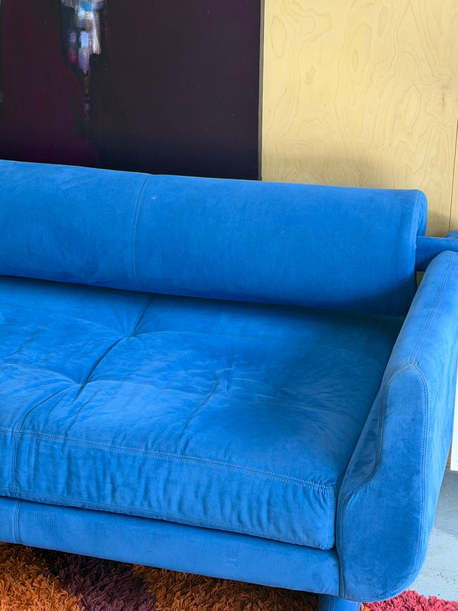 Vladimir Kagan for American Leather Group Mid Century Matinee Sofa