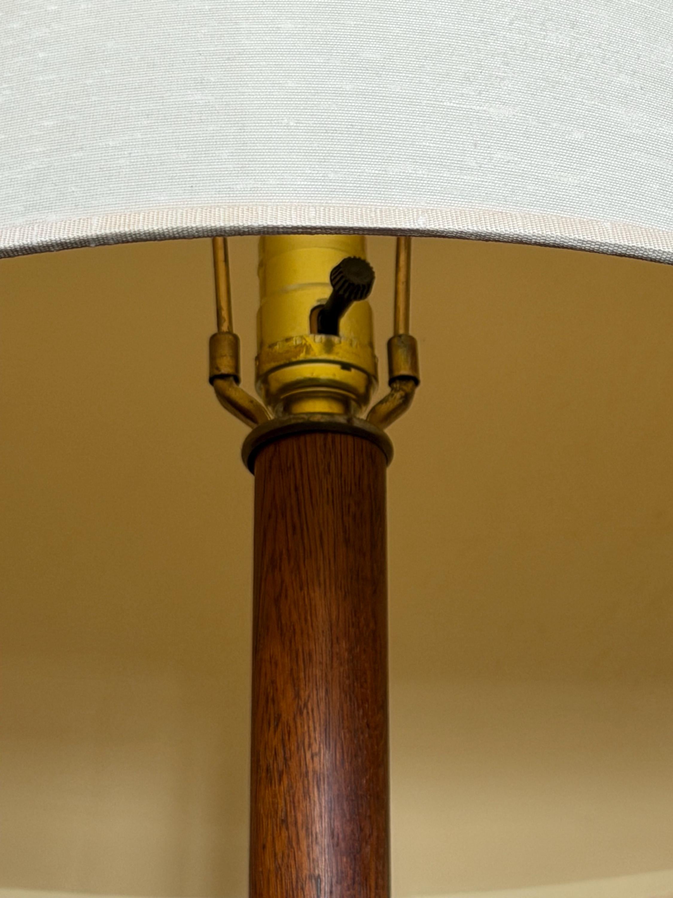 Vintage Danish Modern Teak Floor Lamp - Mid Century Modern