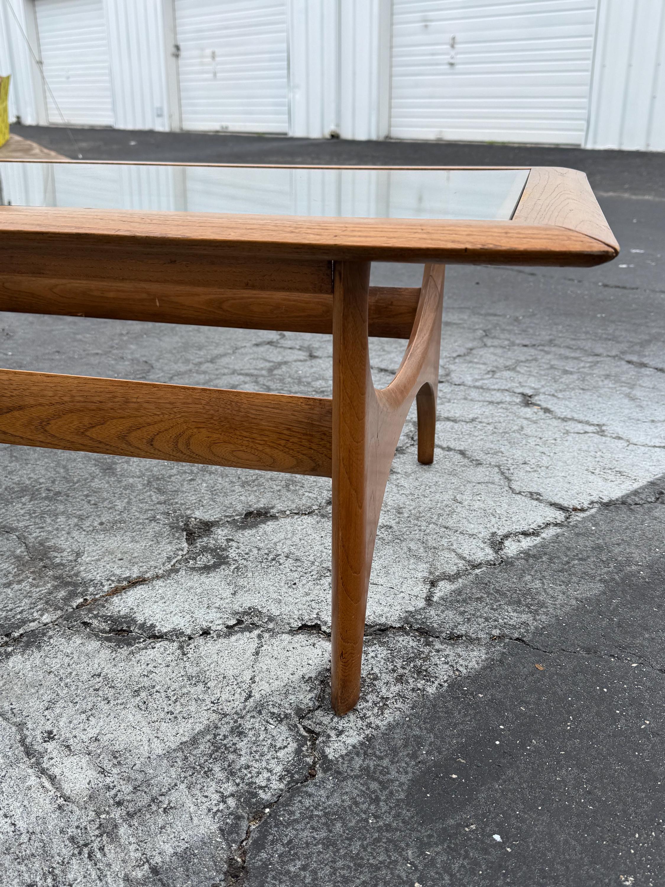 Lane Silhouette Coffee Table - Mid Century Modern - Vintage