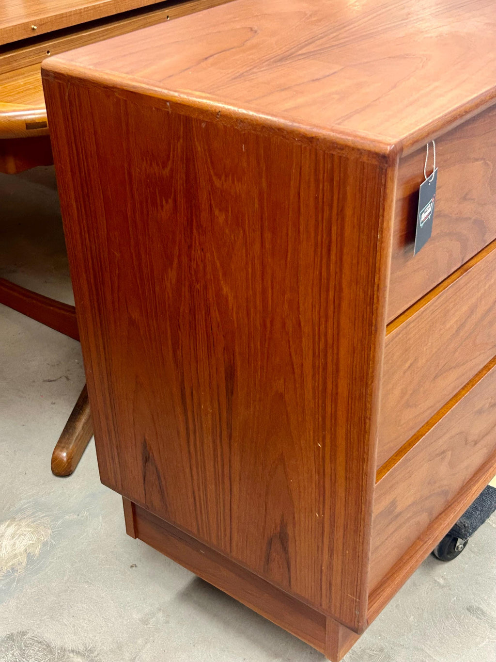Danish Modern Vintage Teak Lowboy Dresser