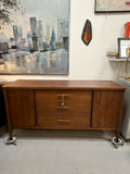 Broyhill Saga Lowboy Dresser Mid Century Modern Vintage