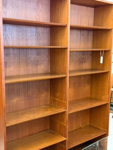 Vintage Danish Modern Poul Hundevad Teak Bookcase