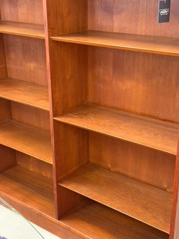 Vintage Danish Modern Poul Hundevad Teak Bookcase