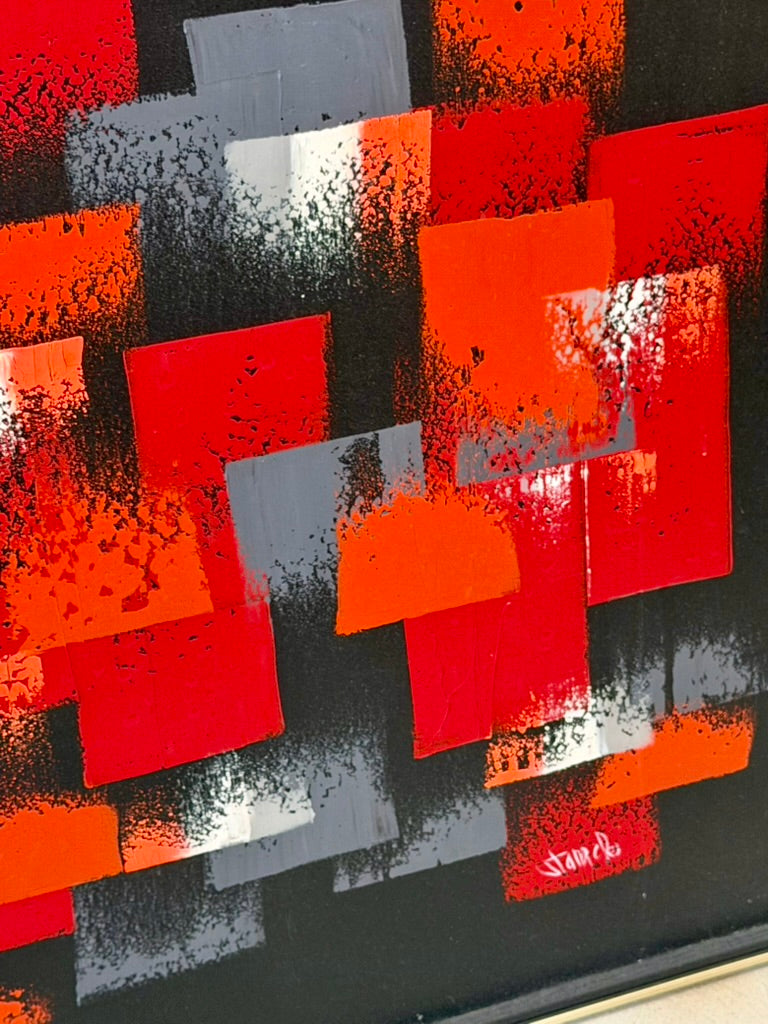 Modern Abstract Vintage Painting (Copy)