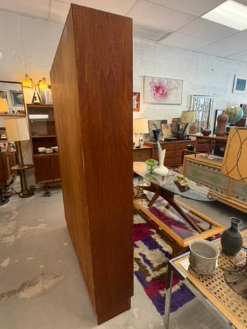 Vintage Danish Modern Poul Hundevad Teak Bookcase