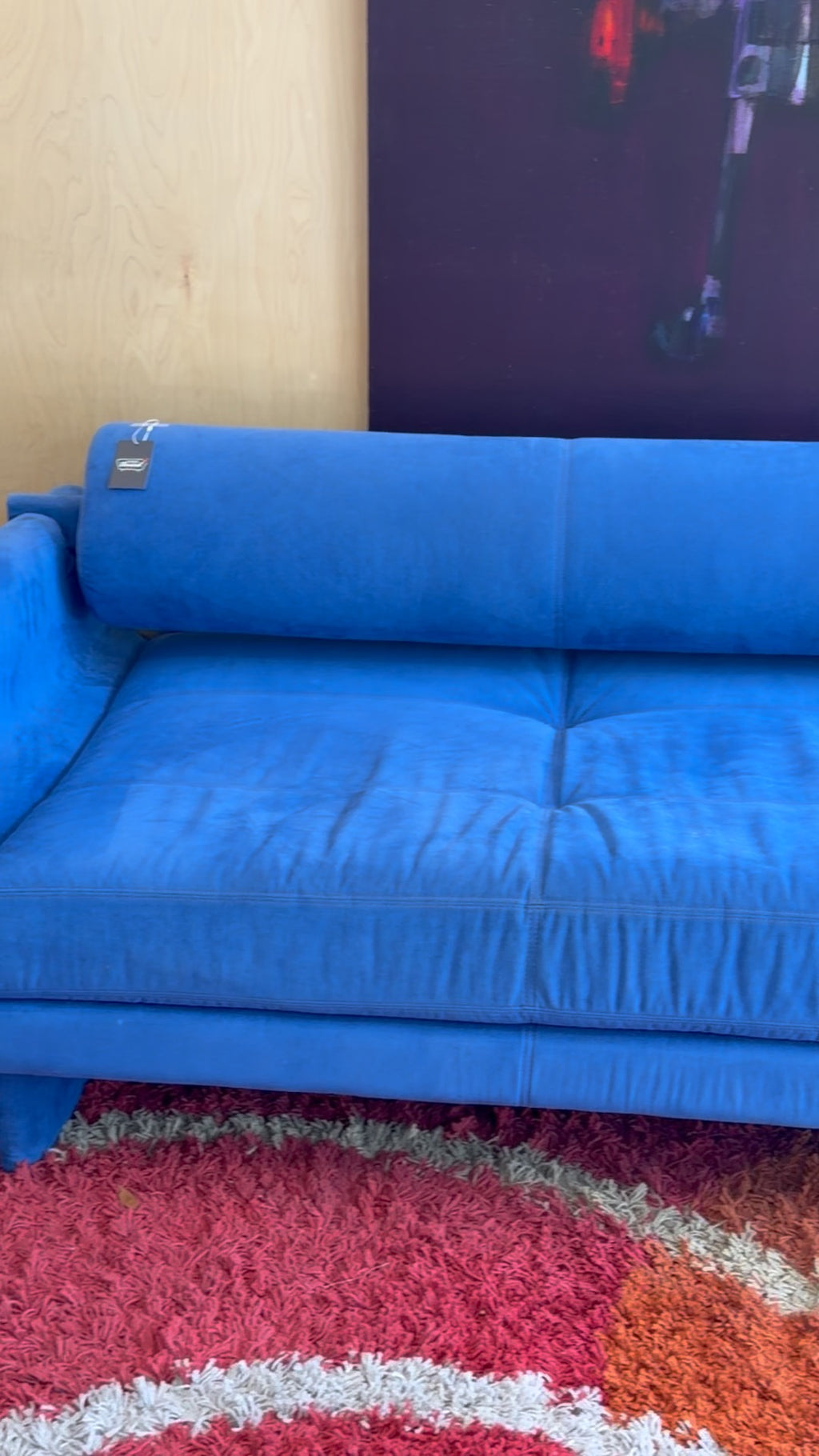 Vladimir Kagan for American Leather Group Mid Century Matinee Sofa