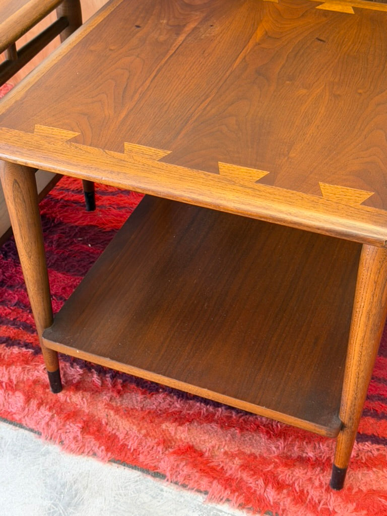 Pair of Lane Acclaim Mid Century Modern Vintage Side/End Tables