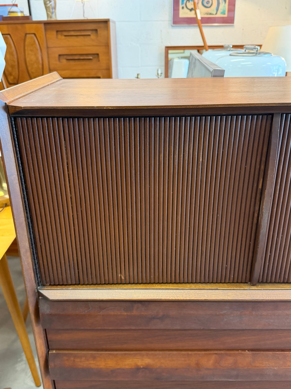 Lane First Edition Vintage Mid Century Modern Highboy
