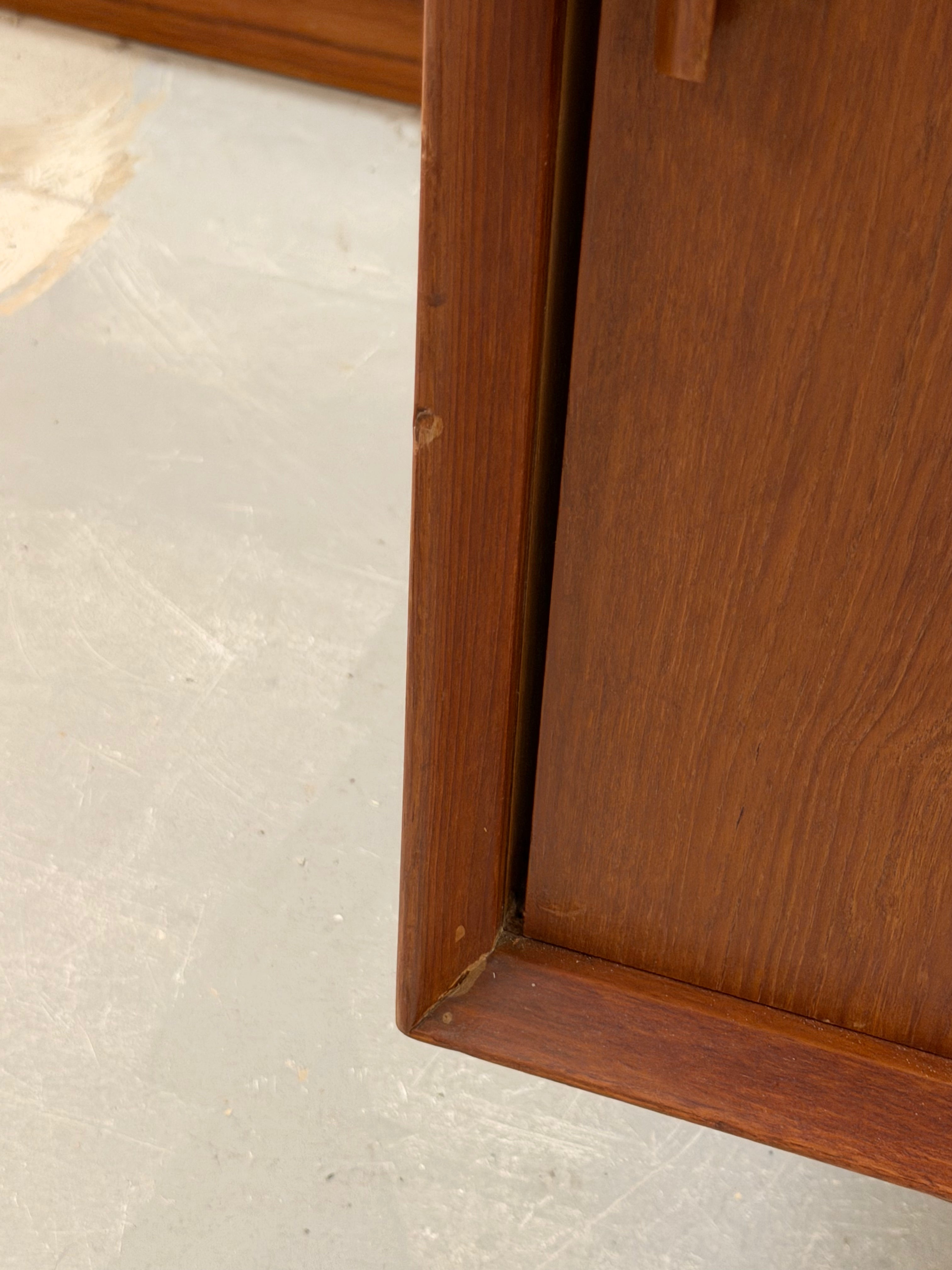 Vintage Teak Sideboard Credenza by Falster - Danish Modern - MCM - Mid Century Modern