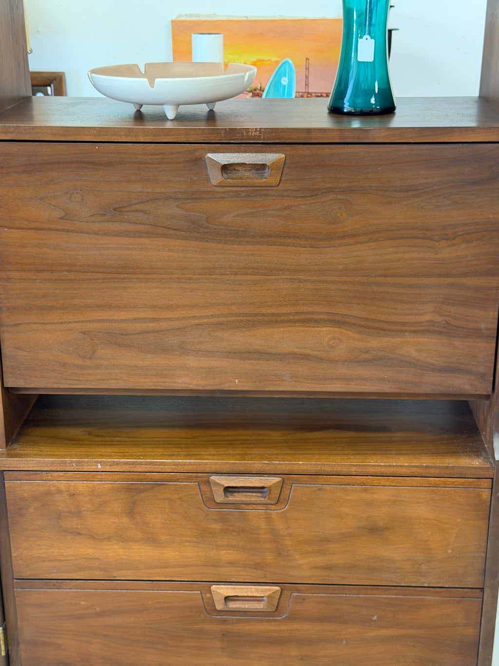 JB Van Sciver Mid Century Modern Room Divider/Wall Unit