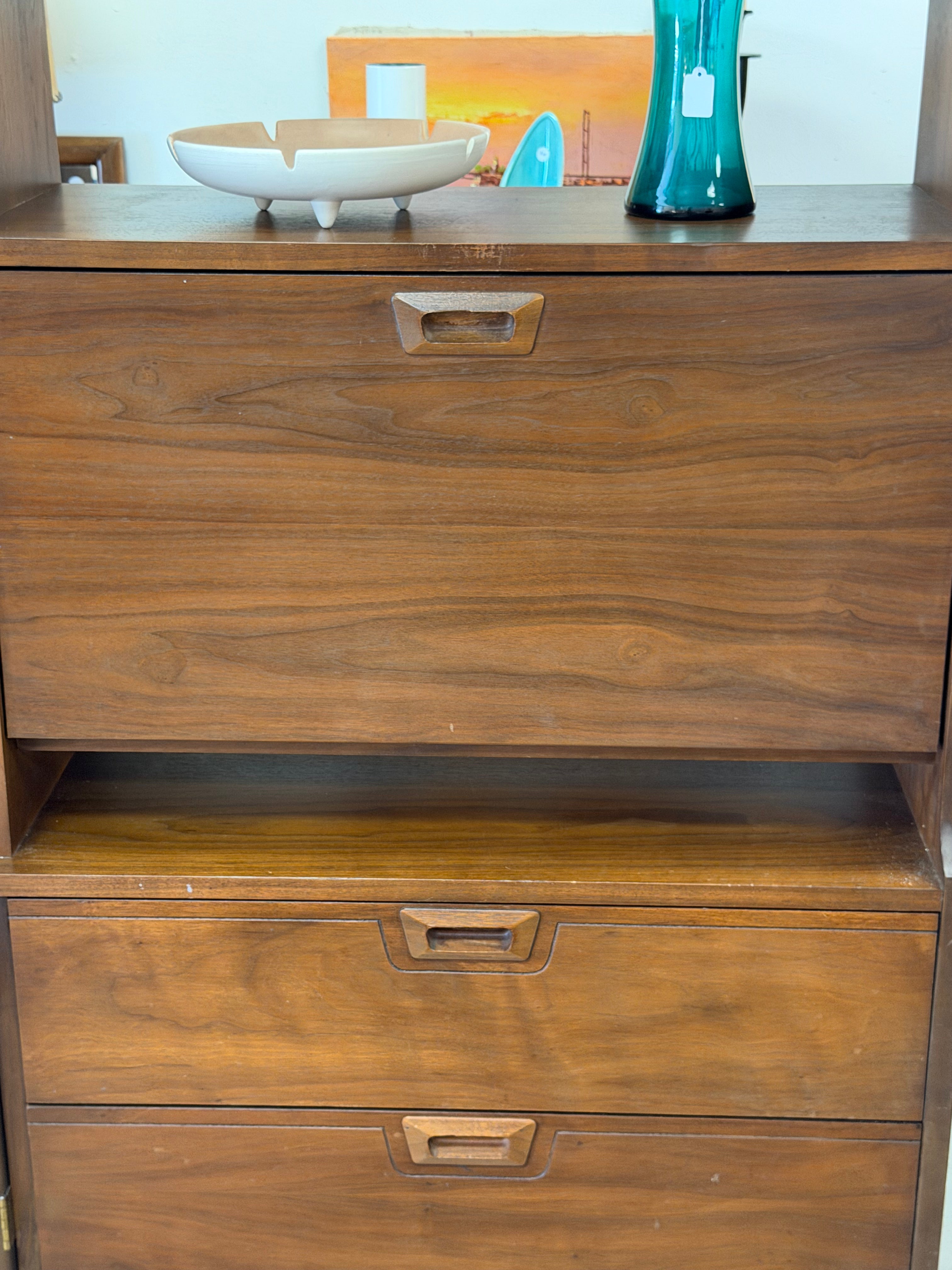 JB Van Sciver Mid Century Modern Room Divider/Wall Unit