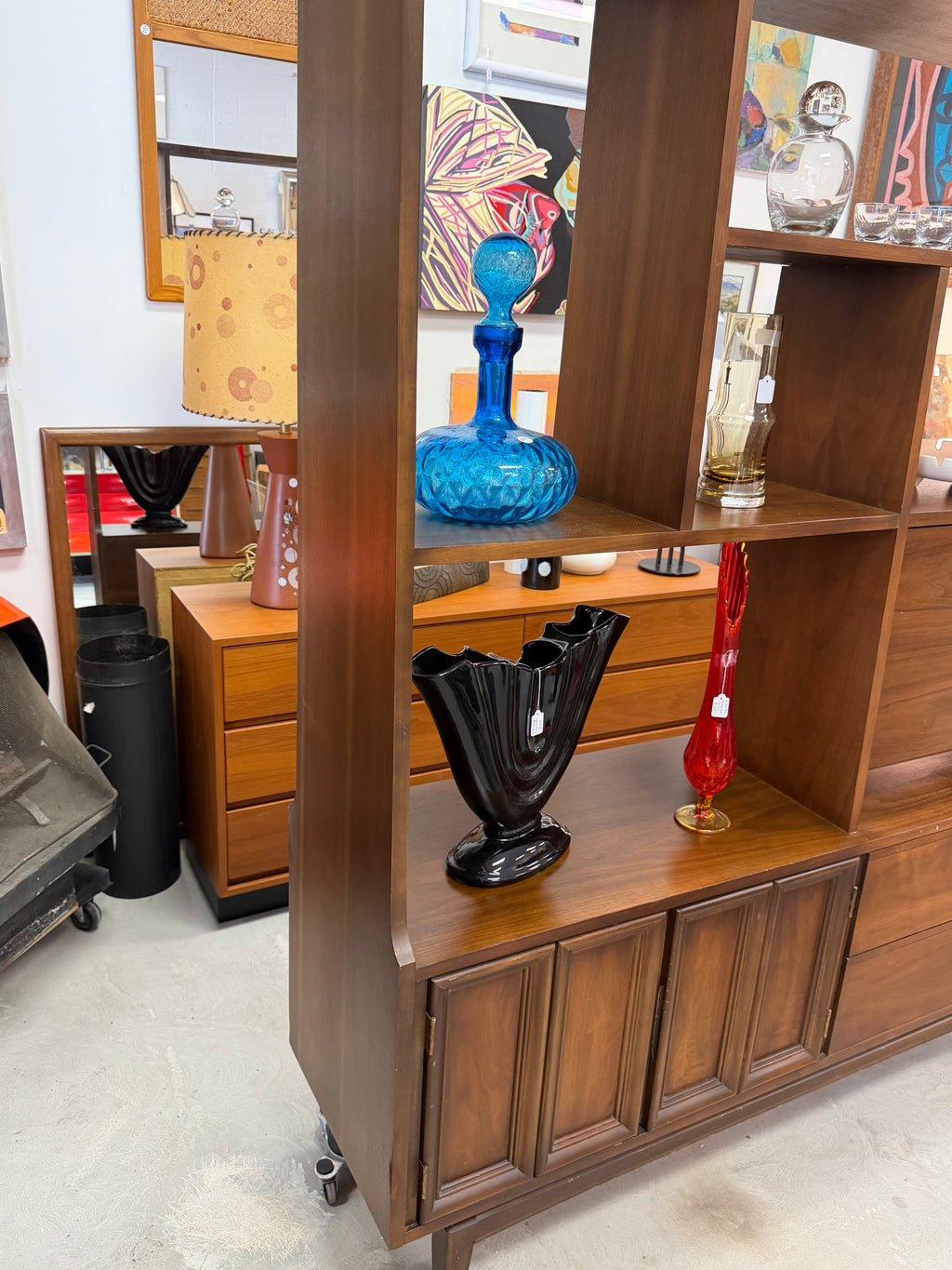 JB Van Sciver Mid Century Modern Room Divider/Wall Unit