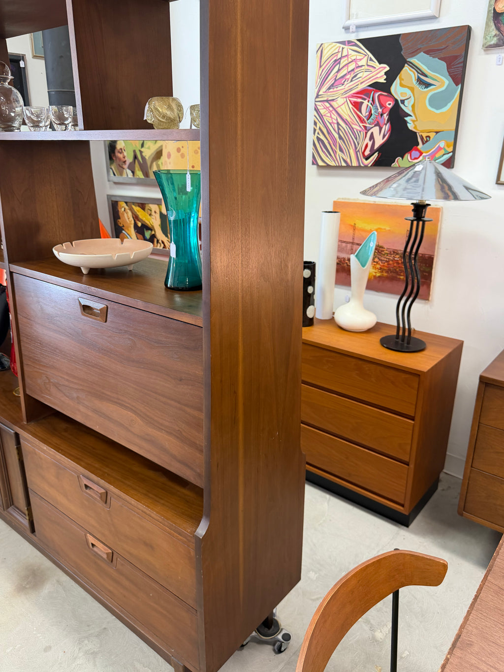 JB Van Sciver Mid Century Modern Room Divider/Wall Unit