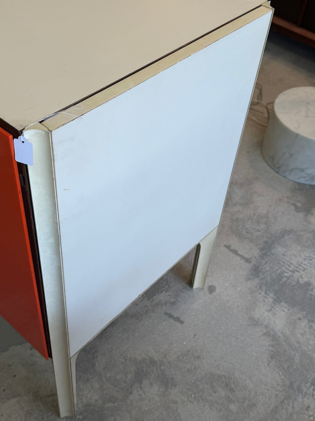 Mid-Century Modern Space Age Raymond Loewy Df2000 Credenza or Dresser by Doubinsky Freres