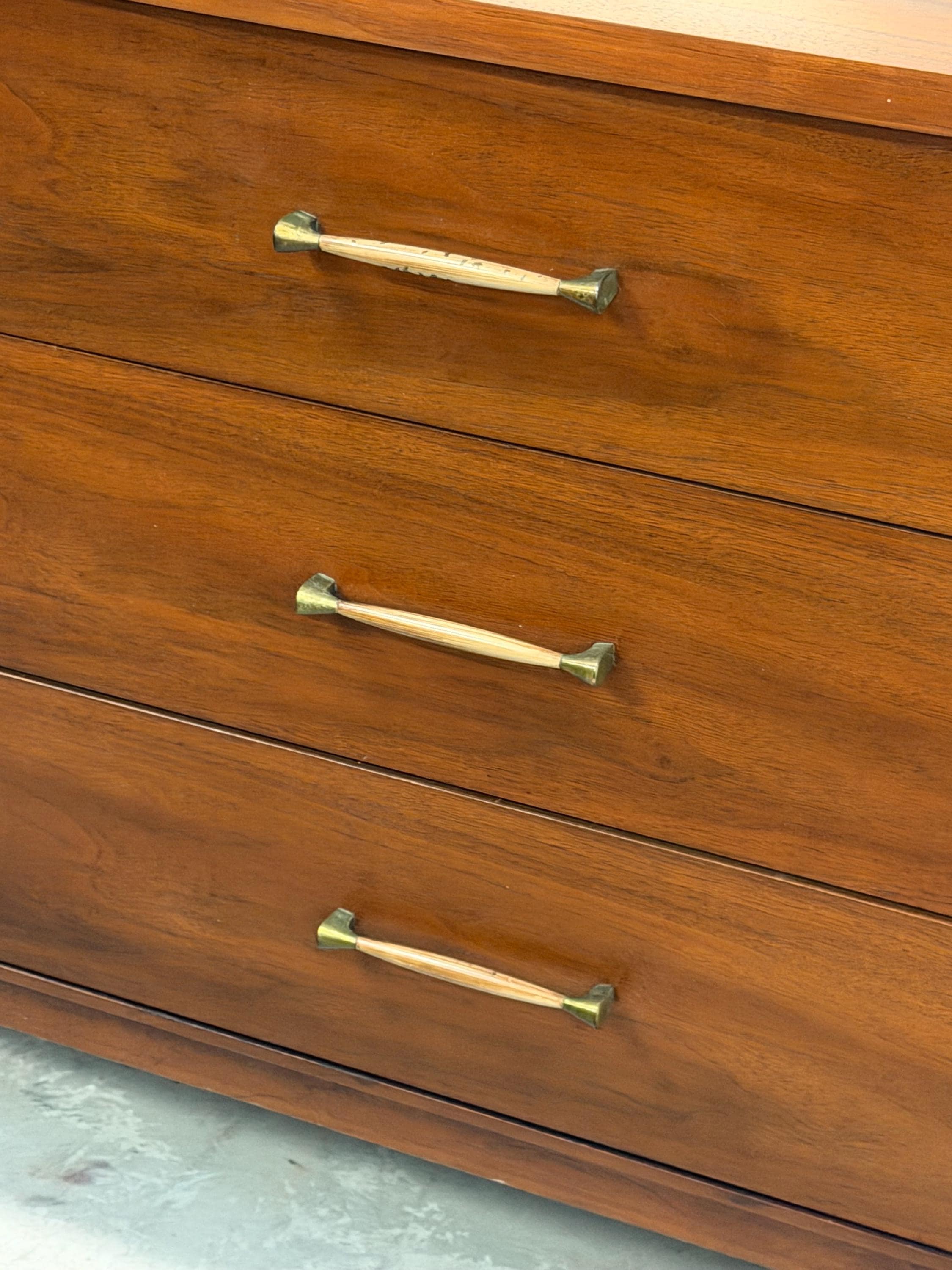 Kent Coffey Perspcta Lowboy Dresser Mid Century Modern Vintage