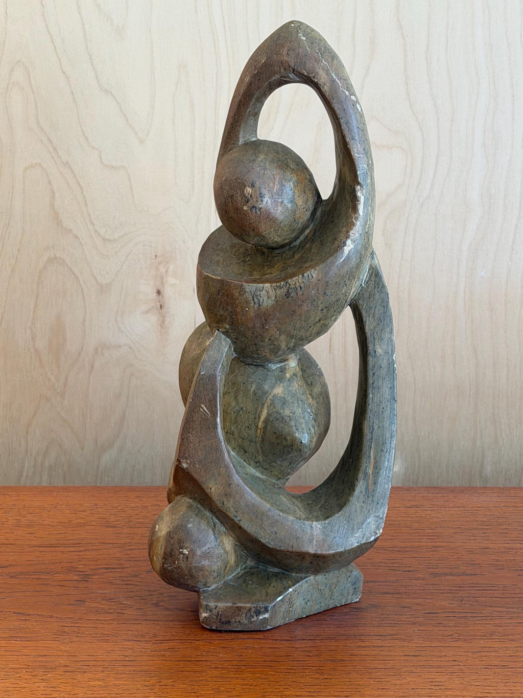 Modern Abstract Stone Sculpture - Modern - Vintage
