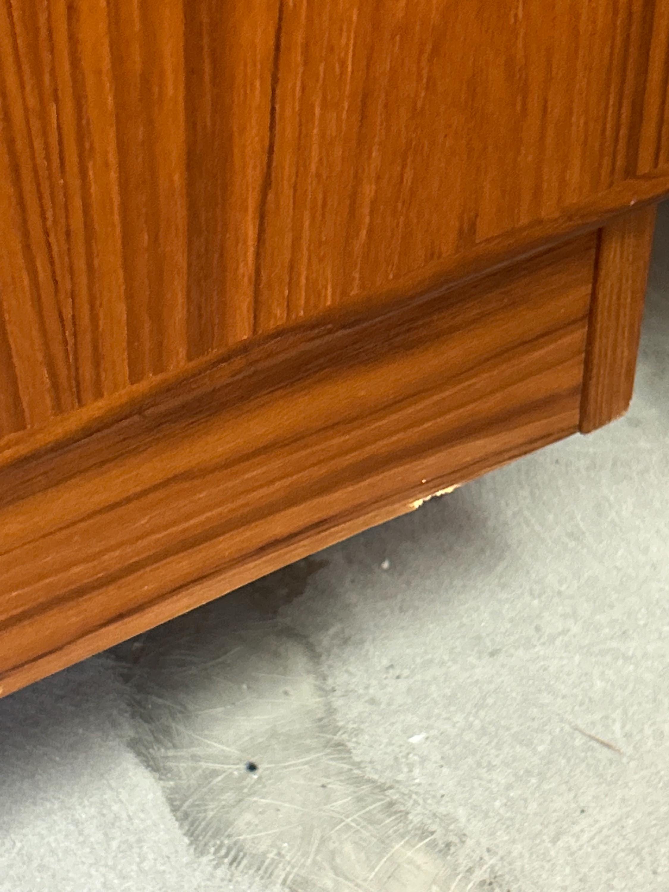 Danish Modern Vintage Teak Lowboy Dresser